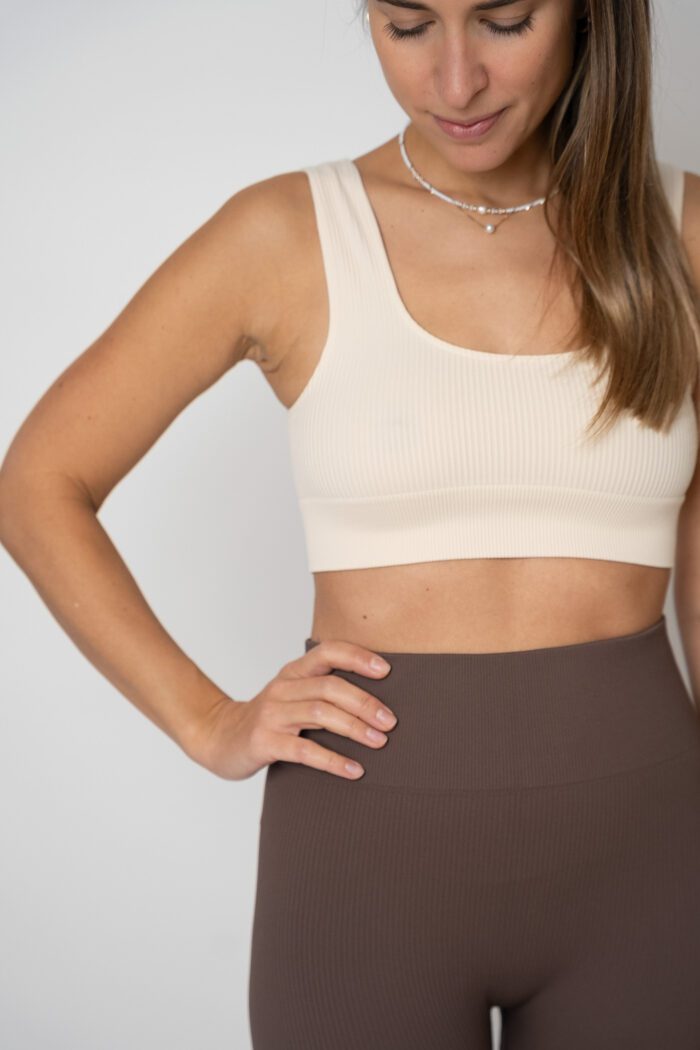 Rib Sports Bra in zwei Farben – Bild 2