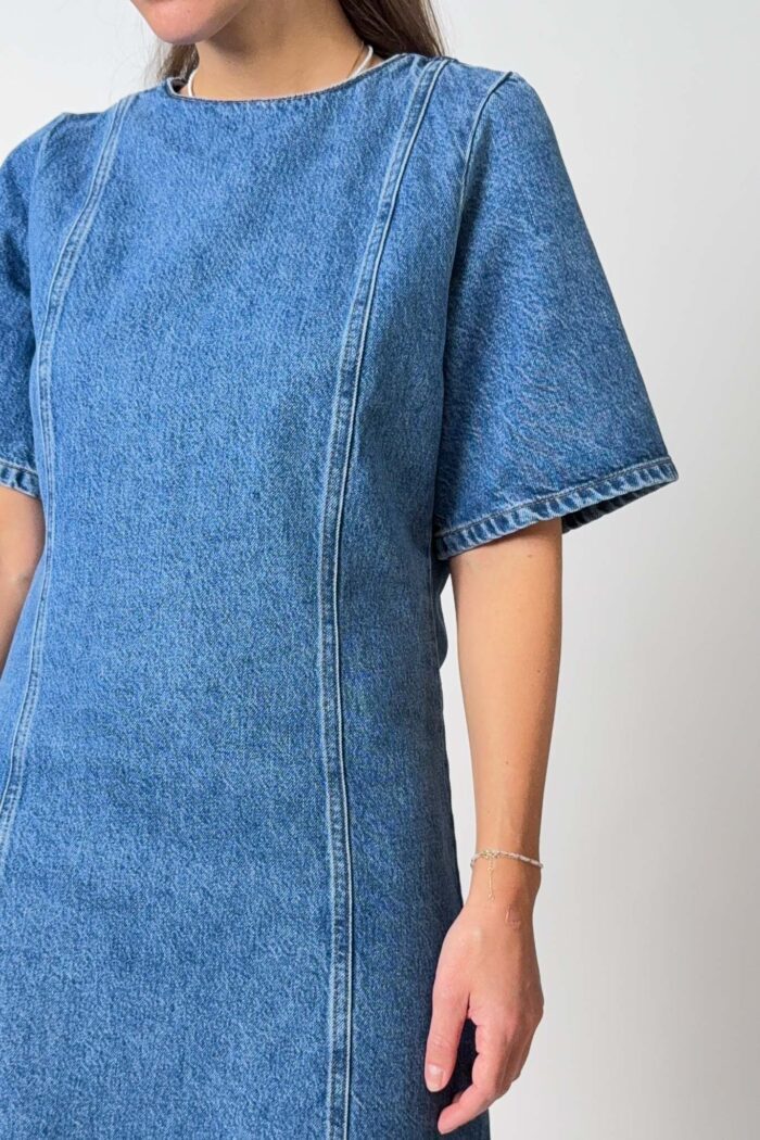 2/4 Denim Short Dress SELECTED – Bild 2