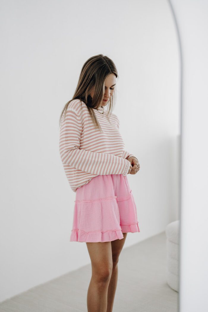 Gestreifter Sweater in zwei Farben – Bild 5