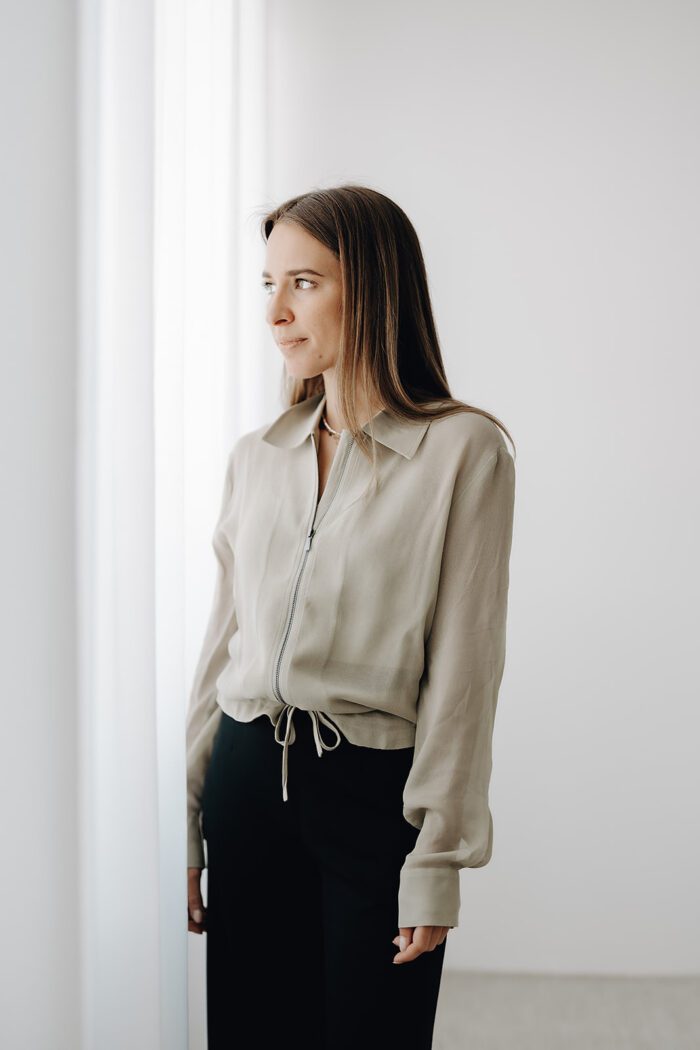 Transparenter Blouson – Bild 4