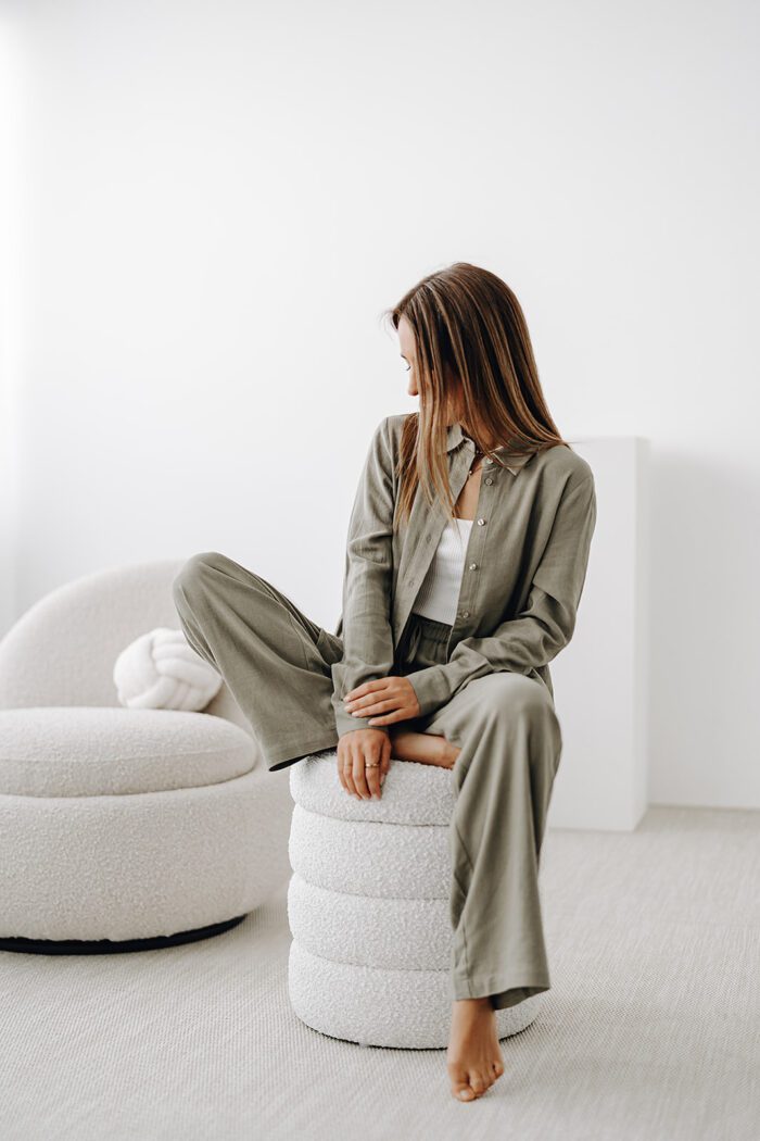Viva Long Shirt "vetiver" – Bild 2