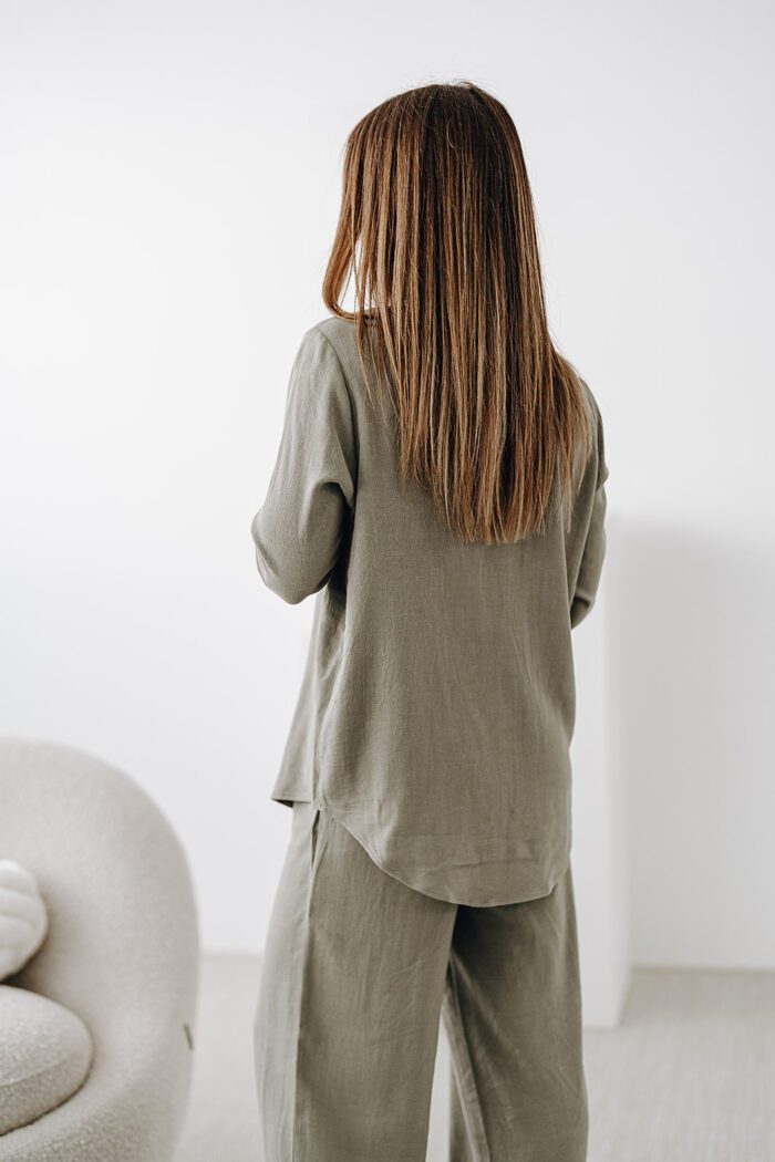 Viva Long Shirt "vetiver" – Bild 3