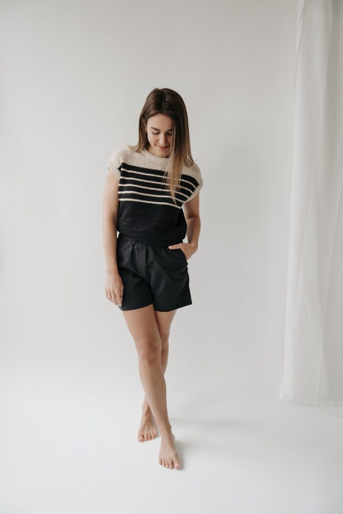 Kurze Shorts in zwei Farben – Bild 2