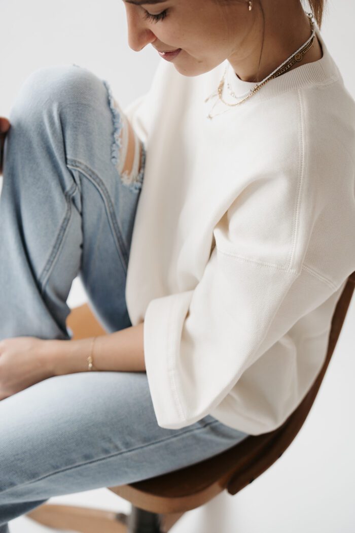 Sweatshirt "off white" – Bild 6