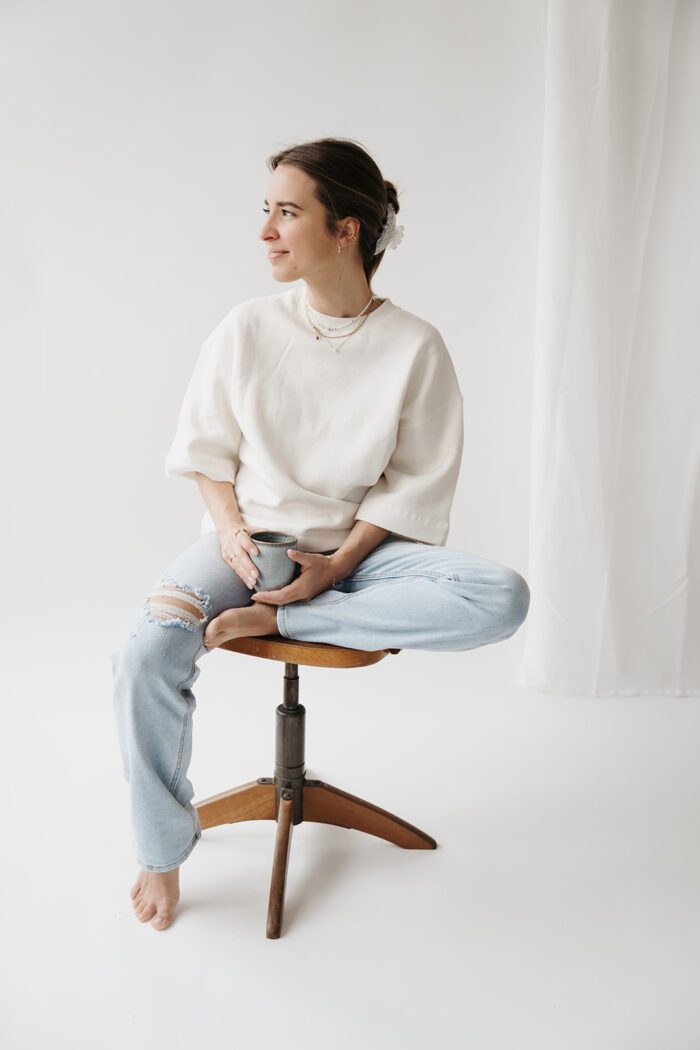 Straight Jeans "destroyed" – Bild 3