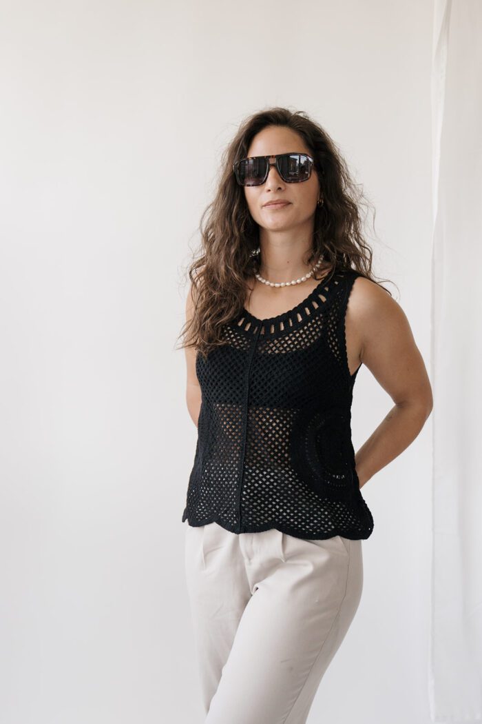 Boho Top "black" – Bild 4