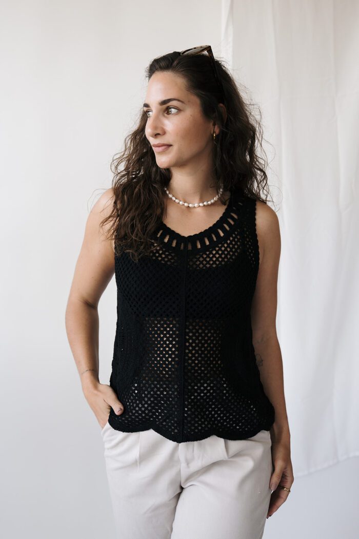 Boho Top "black" – Bild 2