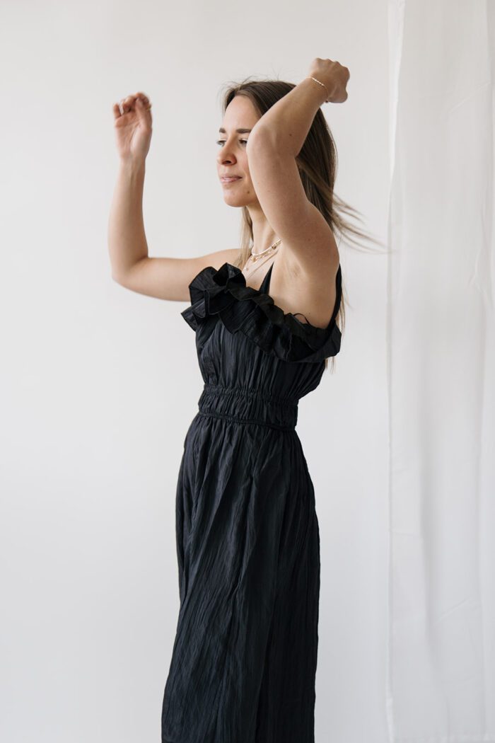 Elegantes Kleid in zwei Farben – Bild 7