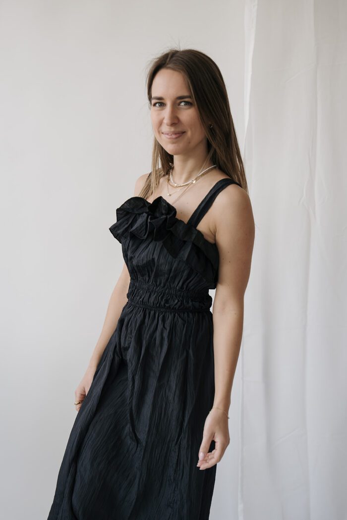 Elegantes Kleid in zwei Farben – Bild 8
