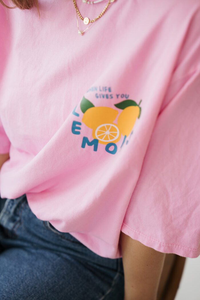 T-Shirt "Lemons" in zwei Farben – Bild 2