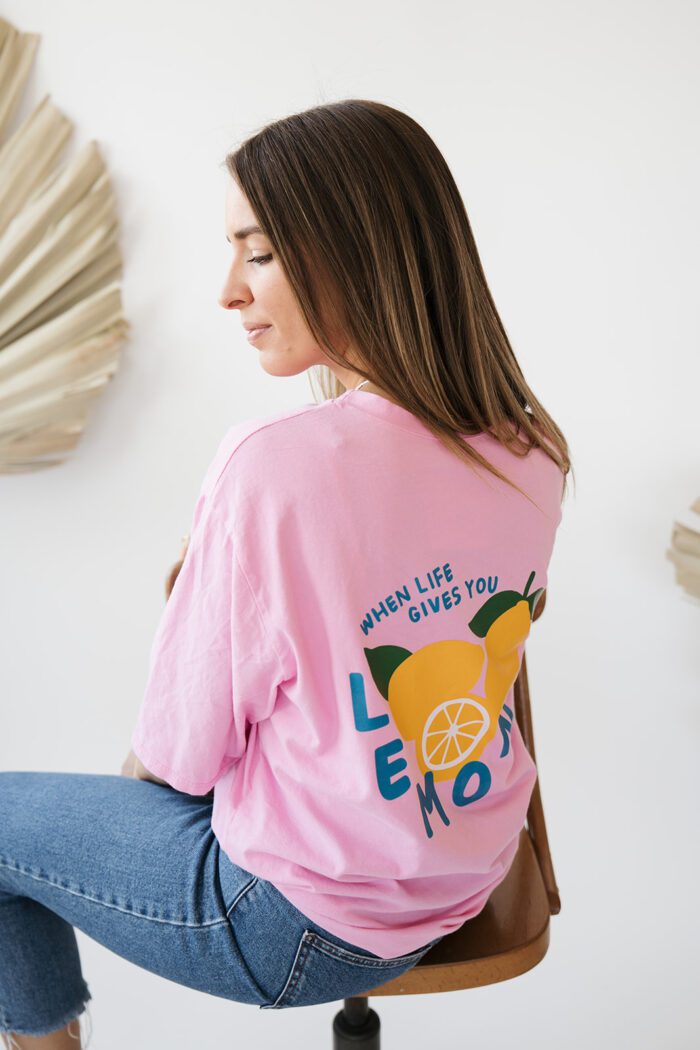 T-Shirt "Lemons" in zwei Farben – Bild 4