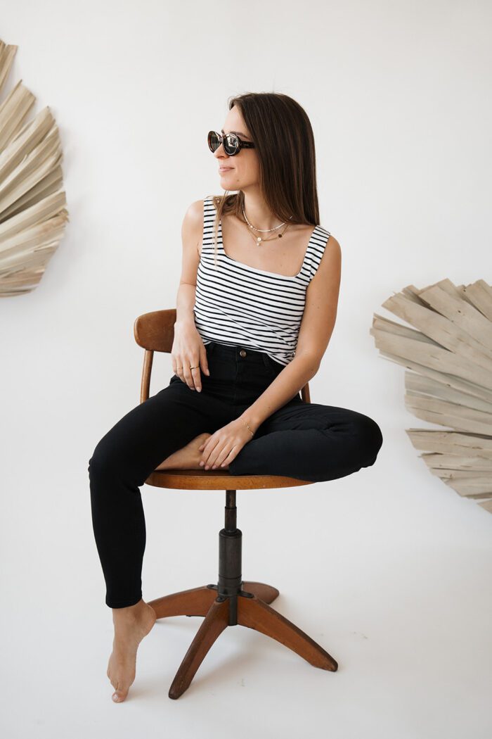 Skinny Pant in zwei Farben