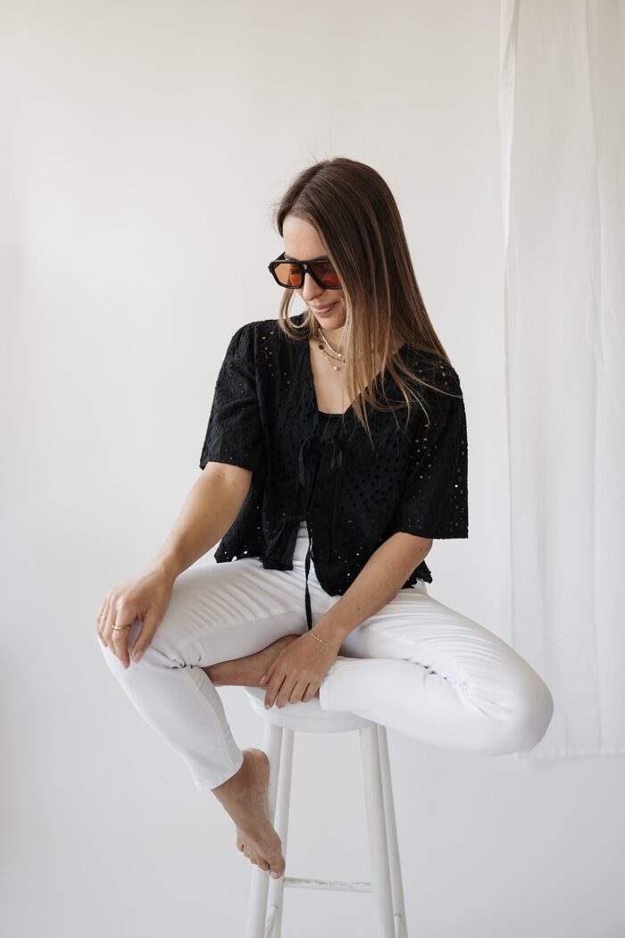Lace Blouse in zwei Farben – Bild 6