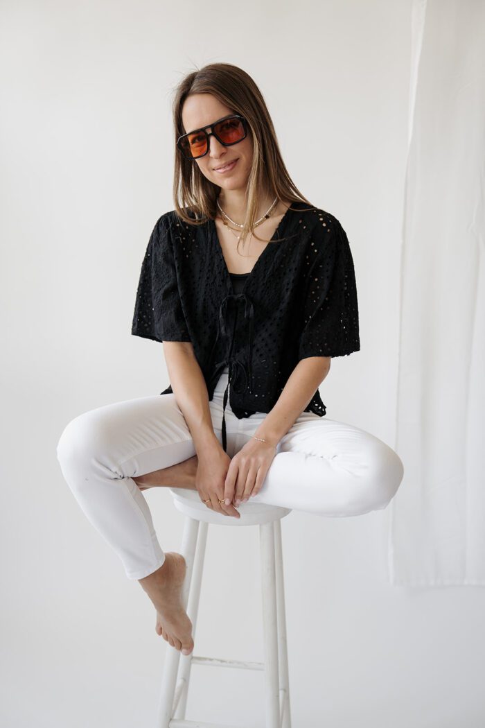 Lace Blouse in zwei Farben – Bild 5