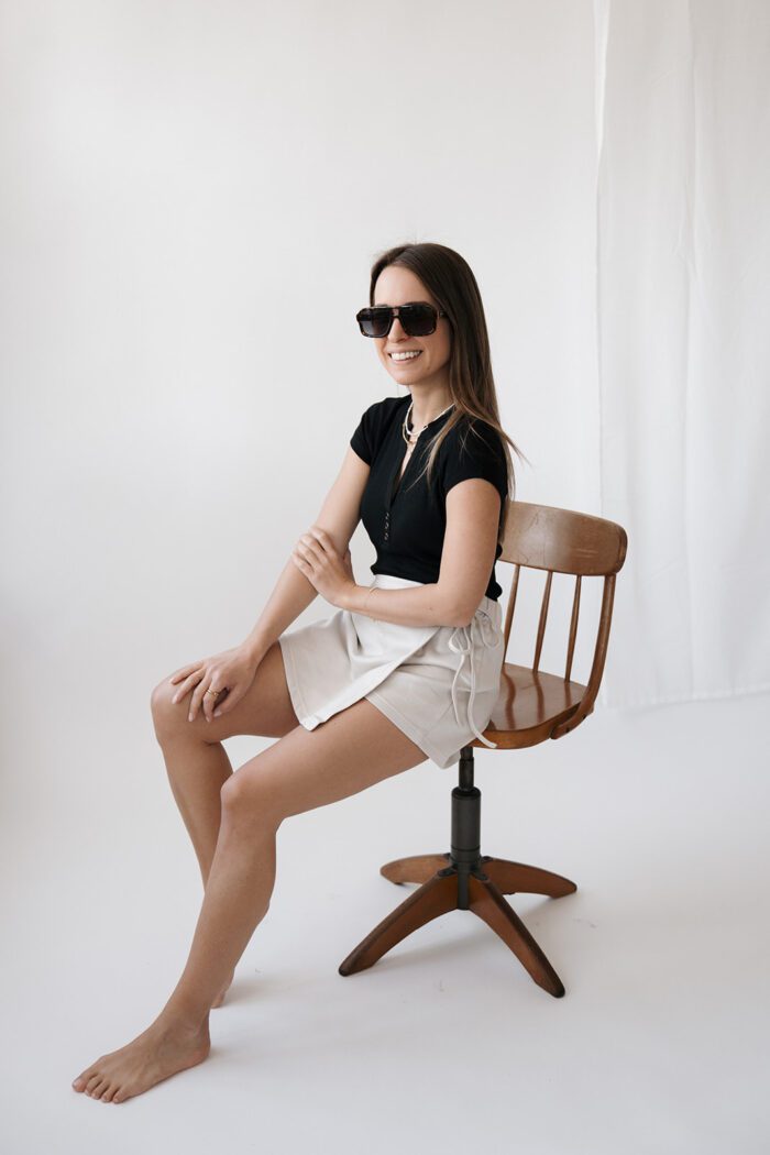 Jersey Skort "sand" – Bild 4