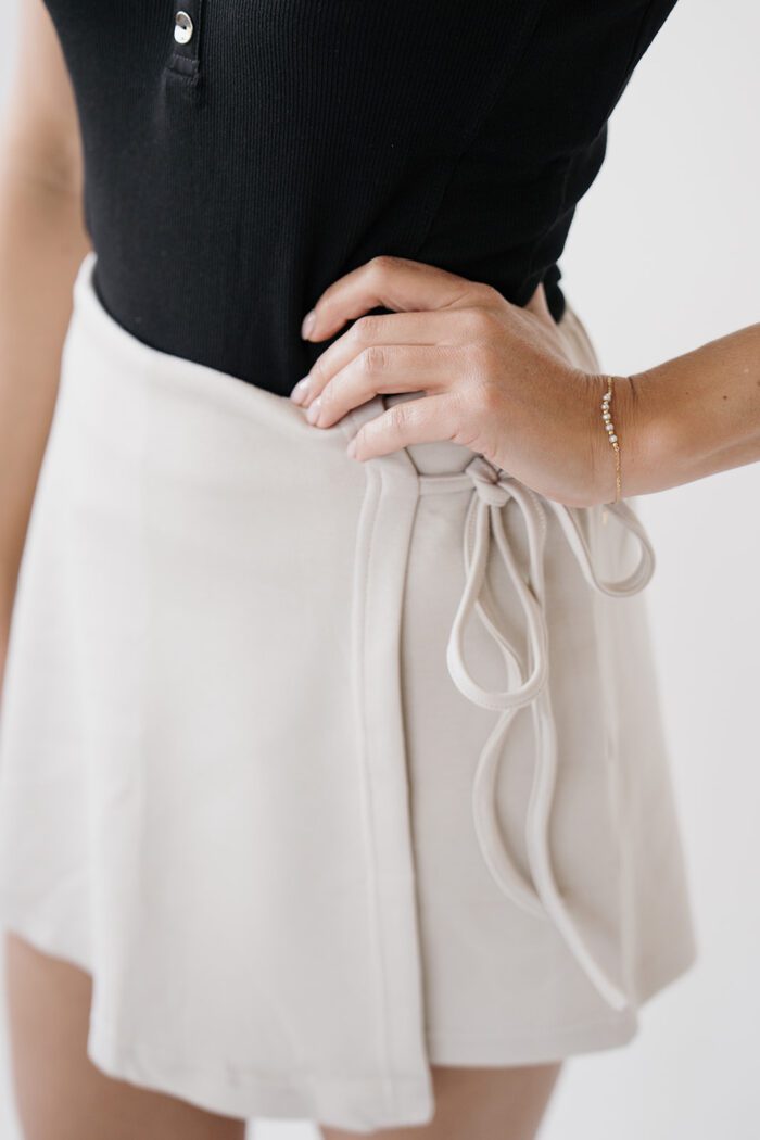 Jersey Skort "sand" – Bild 2