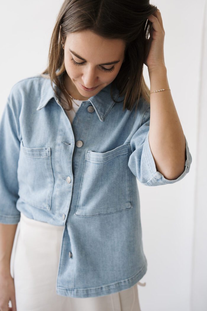 Denim Hemd "light blue" – Bild 4