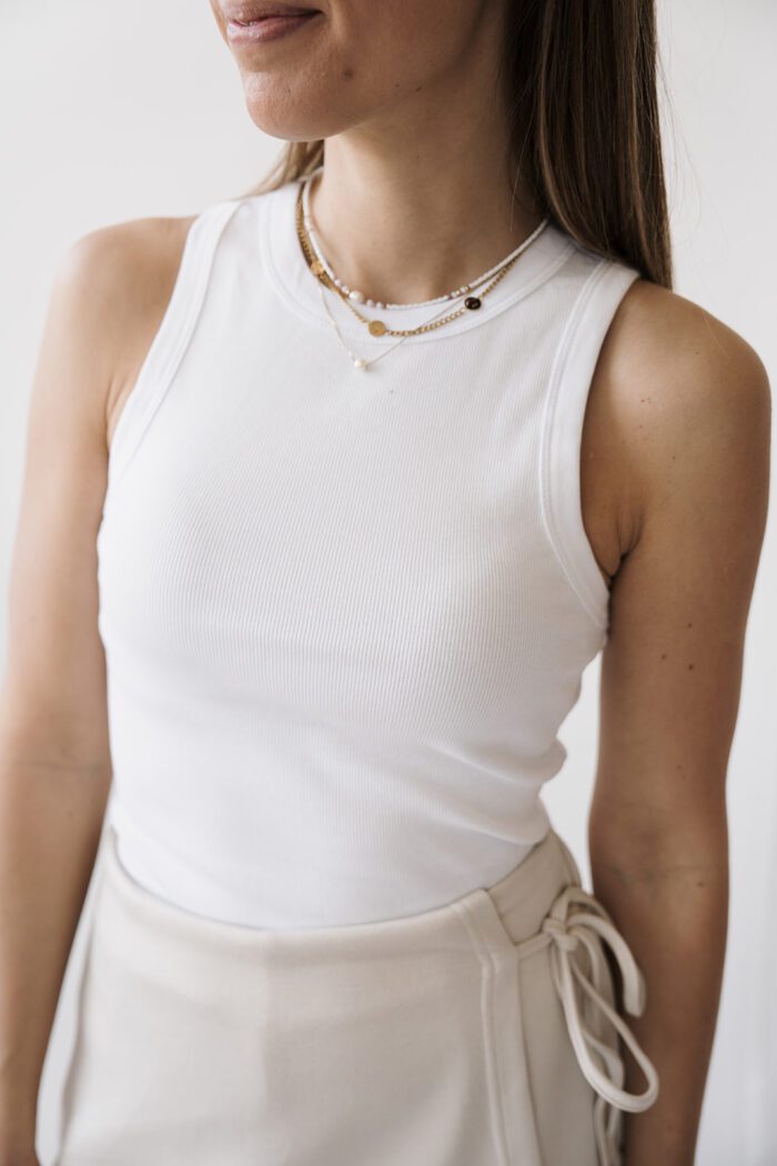 Basic Tanktop in drei Farben – Bild 2