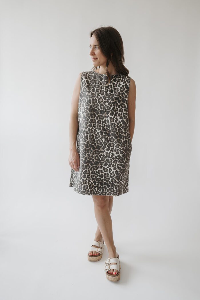 Denim Leo Dress – Bild 3