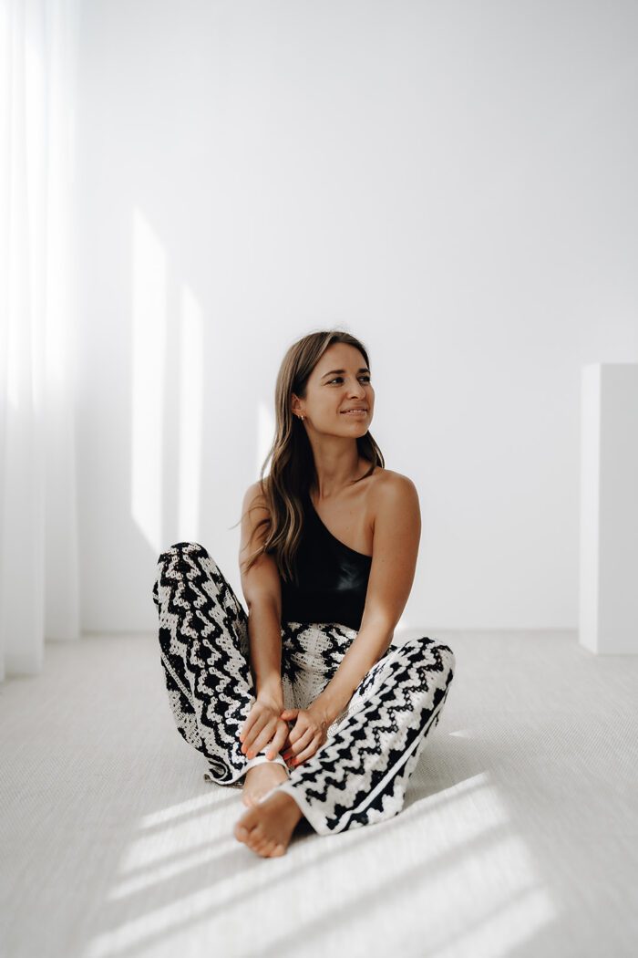 Lange Strickhose "Boho" – Bild 8