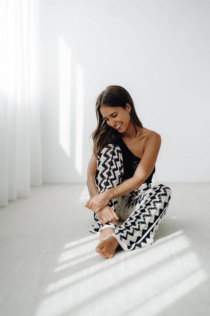 Lange Strickhose "Boho"