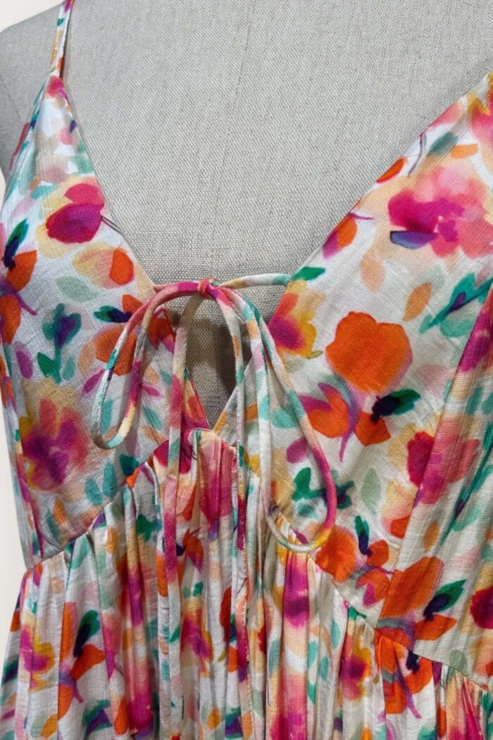 Buntes Oversize Maxidress Lieferbar ab 25. Juli – Bild 5