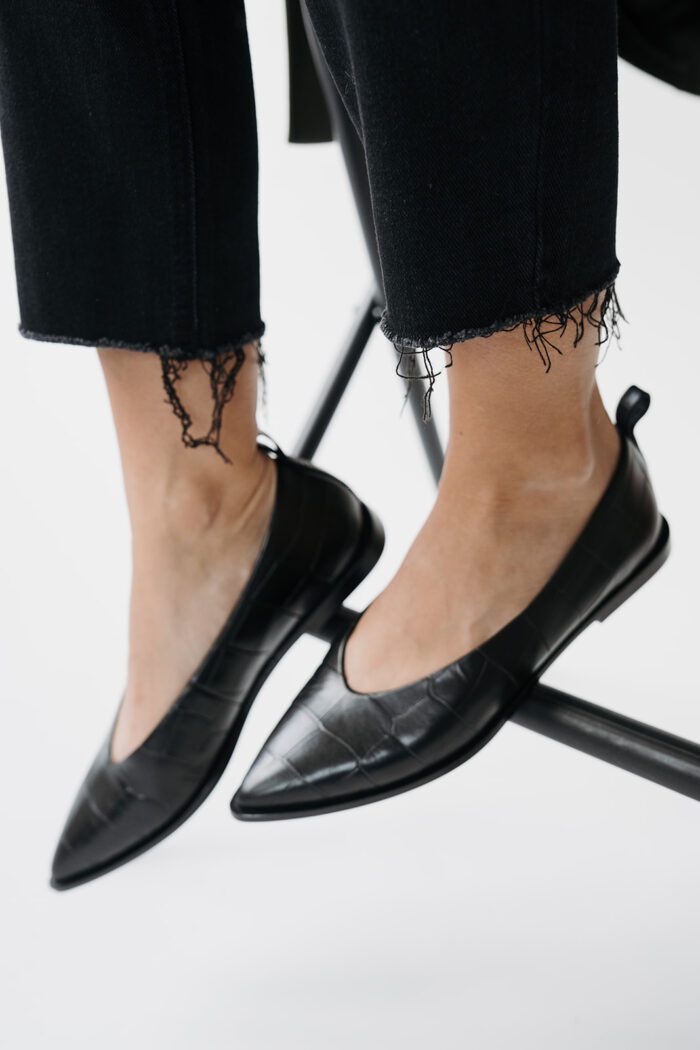 Ballerina                Black Croco – Bild 2