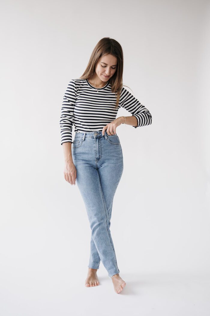 Momjeans Long blue – Bild 2