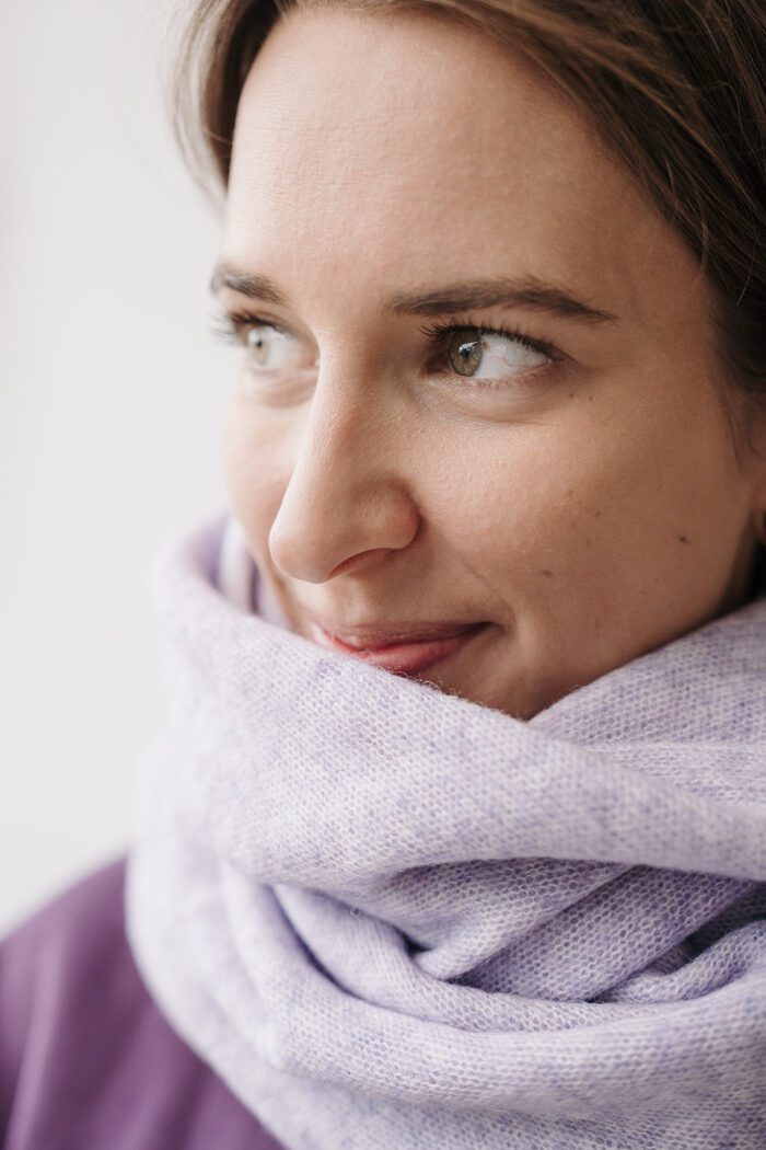 Kitty Scarf Violet