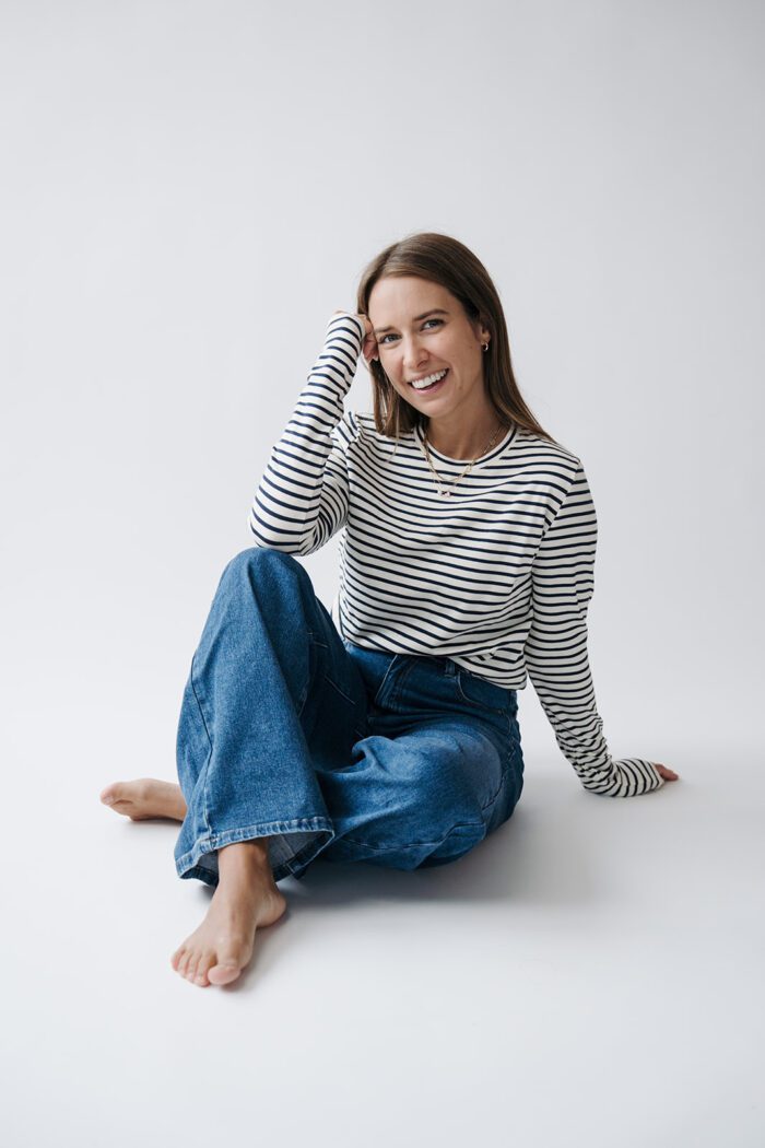 Kaya T-Shirt Blue Stripes