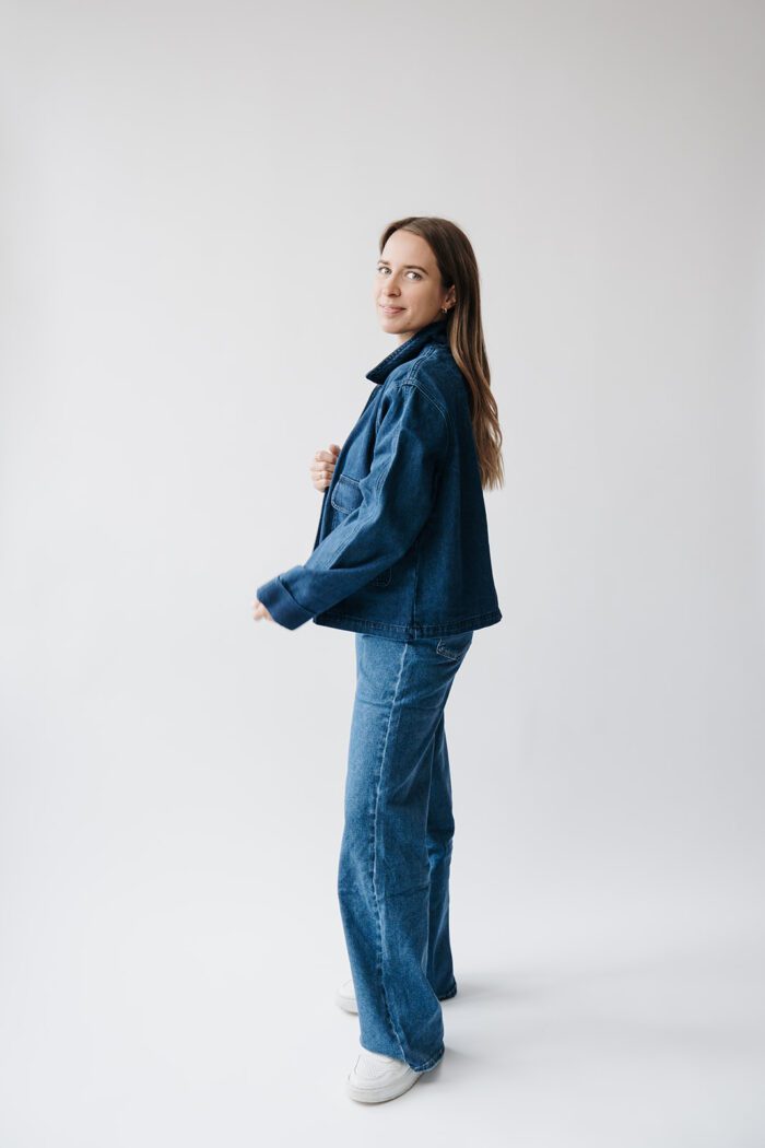 Klementine Jacket Dark Denim