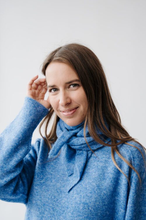 Kristy Scarf Cornflower Blue