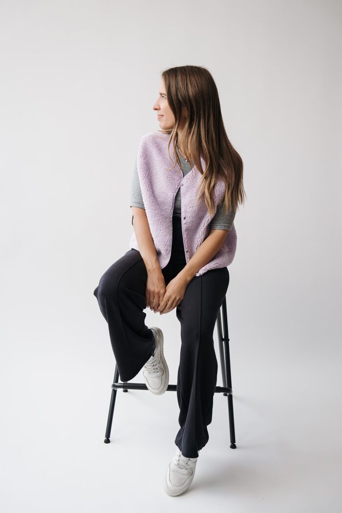 King Vest Lilac