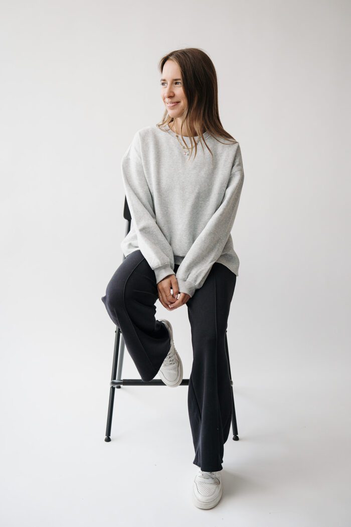 Kaffir Sweater Grey Melange
