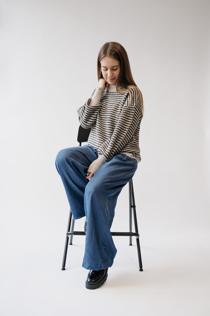KAellery Knit Pullover Feather Gray – Bild 4