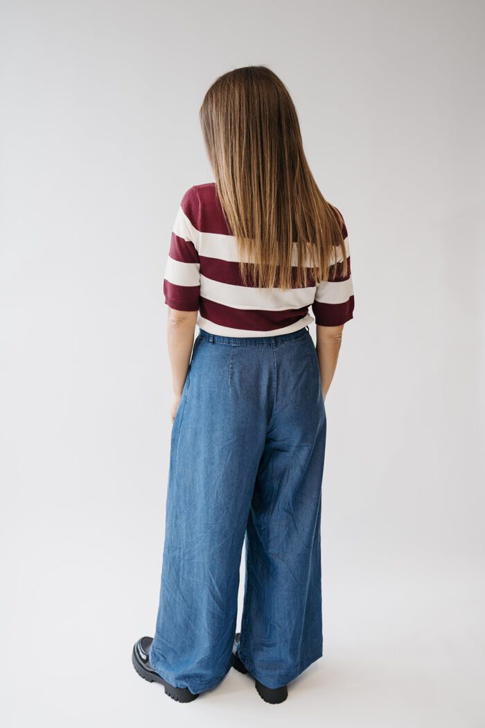 Chambray Pant            Dark Blue – Bild 3