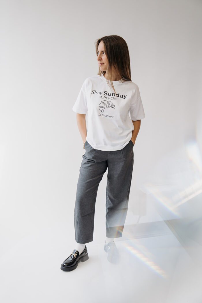 KAmerle Pants Dark Grey melange