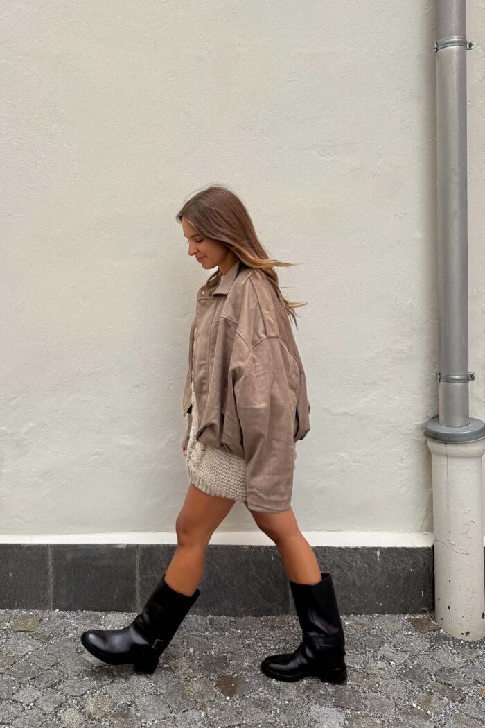 Jacke Taupe