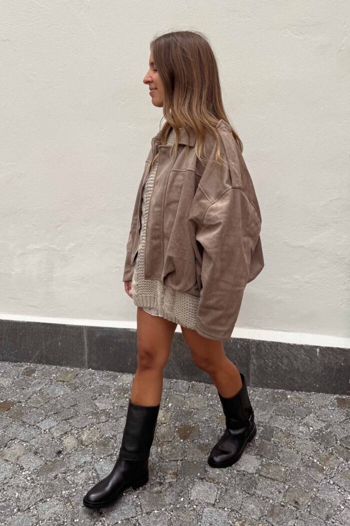 Jacke Taupe – Bild 4