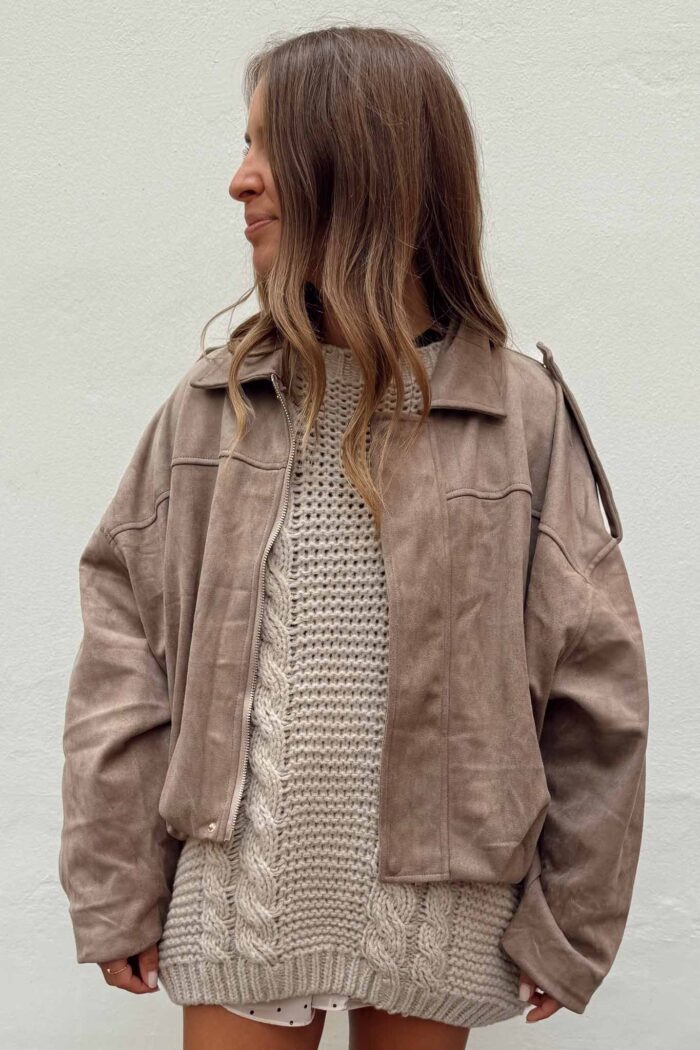Jacke Taupe – Bild 3
