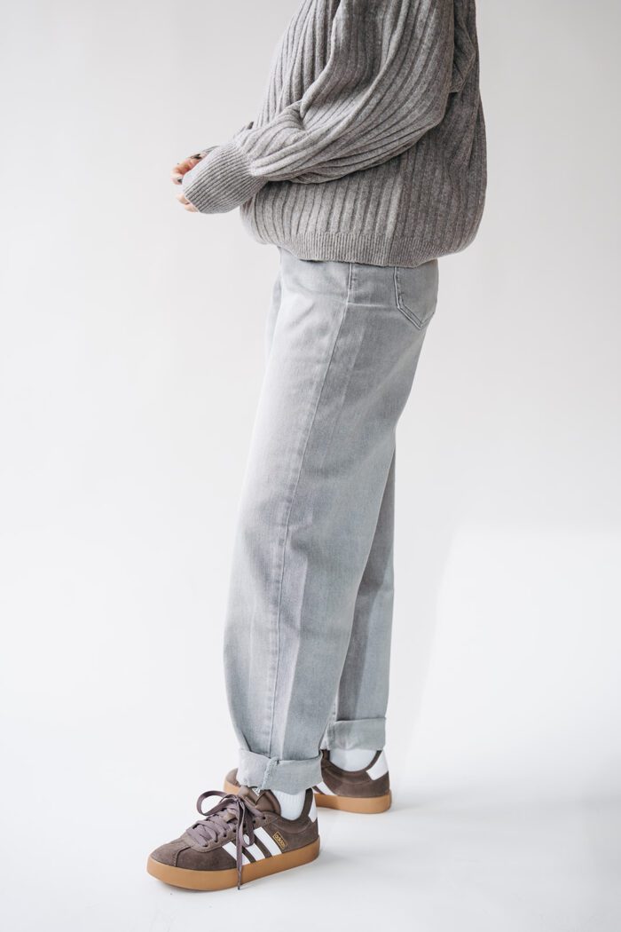 Jeans Balloon Light Grey Denim