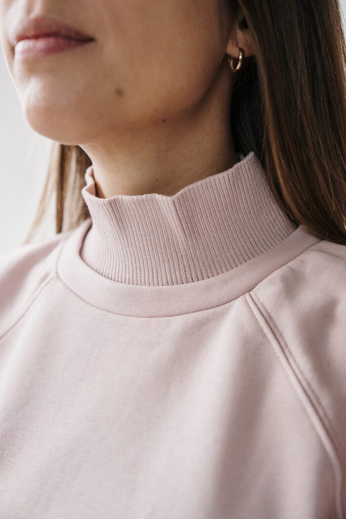 Sweatshirt Shadow Gray Pink – Bild 2