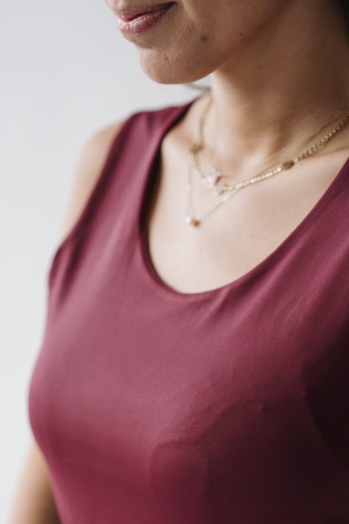 KAarina Jersey Top Windsor Wine – Bild 2